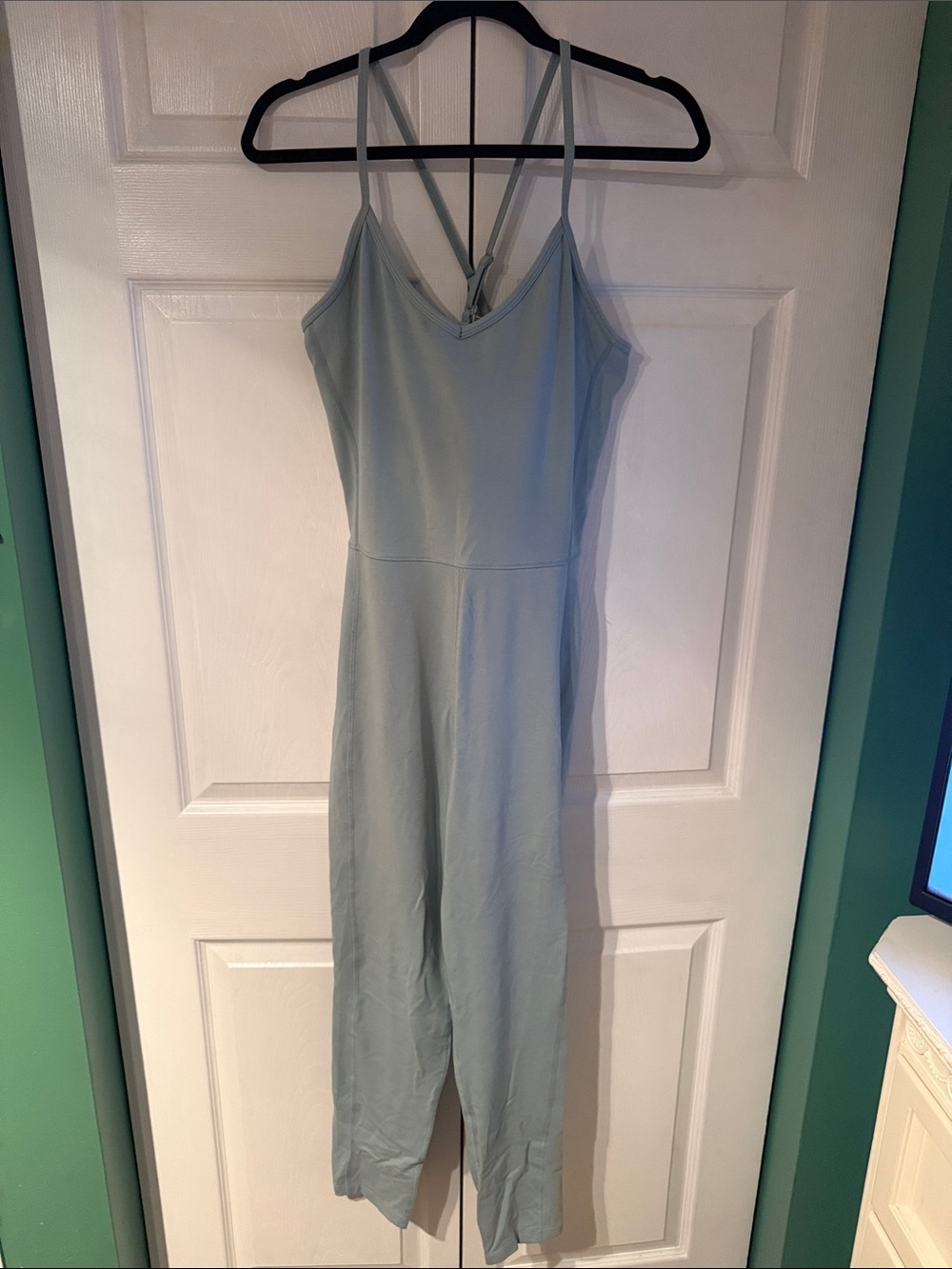 Women's Active Light Blue Jumpsuit - L Tall